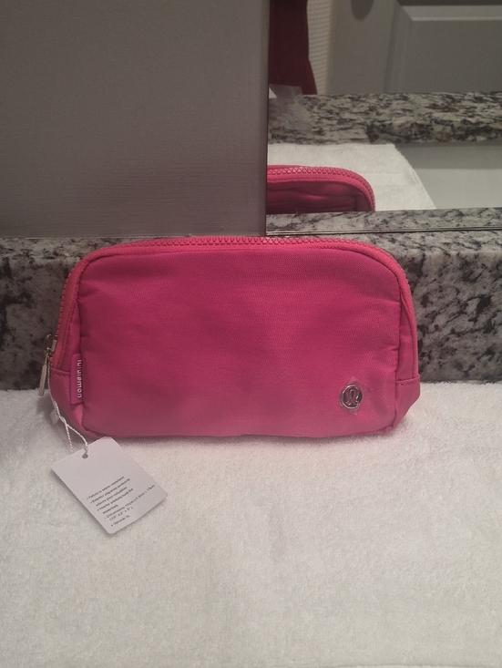 lululemon athletica Handbags - lululemon athletica Pink Canvas Cosmetic Pouch